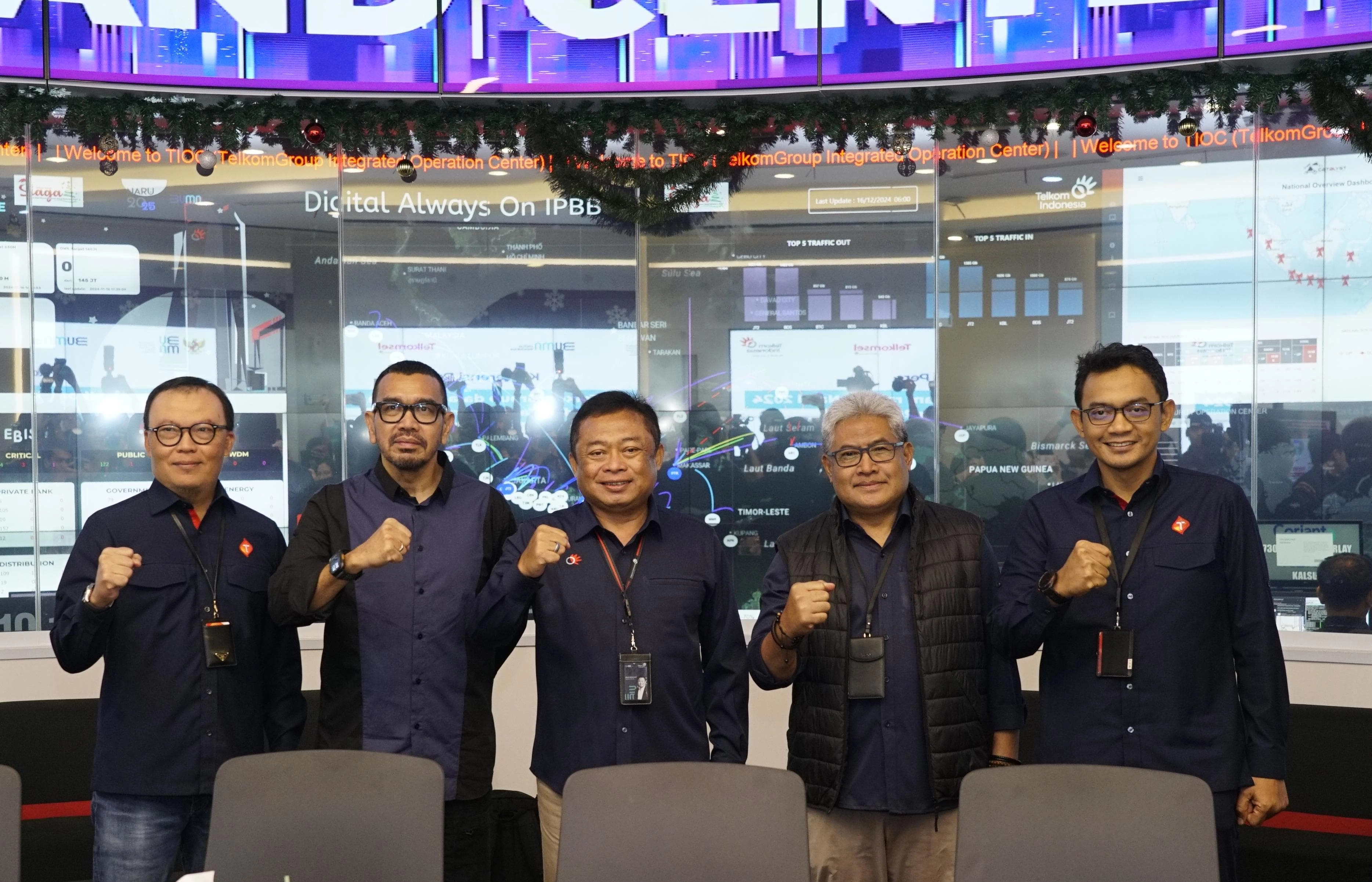 TelkomGroup Pastikan Kenyamanan Digital Pelanggan di Momen Natal 2024 dan Tahun Baru 2025